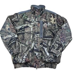 Game Winner Men’s Camo Hunting Jacket Waterproof Insulated Size L Realtree